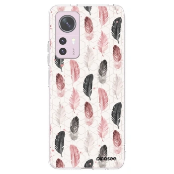 Picasee Xiaomi 12 Hülle - Transparentes Silikon - Feder 2