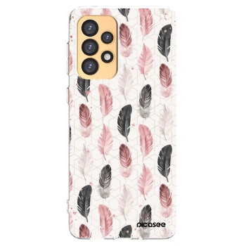 Picasee Samsung Galaxy A33 5G A336 Hülle - Transparentes Silikon - Feder 2