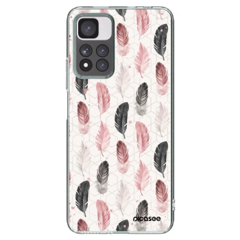 Picasee Xiaomi Redmi Note 11 Pro+ 5G Hülle - Transparentes Silikon - Feder 2