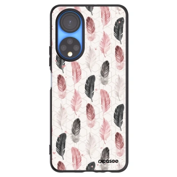 Picasee Honor X7 Hülle - Schwarzes Silikon - Feder 2