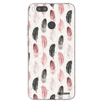 Picasee Xiaomi Redmi A1 Hülle - Transparentes Silikon - Feder 2