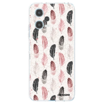 Picasee Xiaomi Redmi Note 12 5G Hülle - Transparentes Silikon - Feder 2
