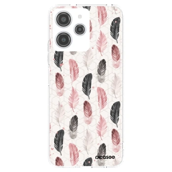 Picasee Xiaomi Redmi 12 4G Hülle - Transparentes Silikon - Feder 2