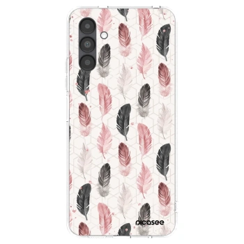 Picasee Samsung Galaxy A04s A047F Hülle - Transparentes Silikon - Feder 2