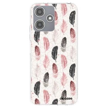 Picasee Xiaomi Redmi 12 5G Hülle - Transparentes Silikon - Feder 2