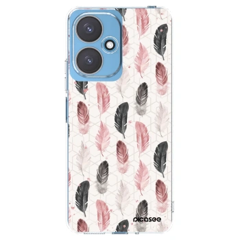 Picasee Xiaomi Redmi 13C 5G Hülle - Transparentes Silikon - Feder 2