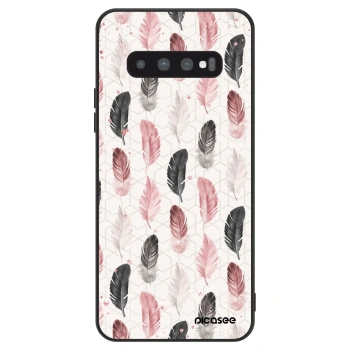 Hülle für Samsung Galaxy S10 Plus G975 - Feder 2