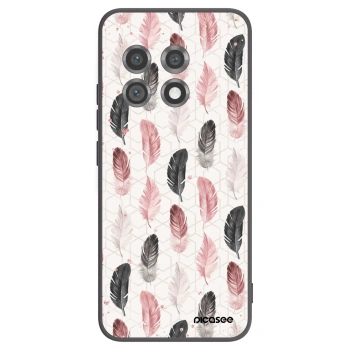 Picasee OnePlus 11 5G Hülle - Schwarzes Silikon - Feder 2