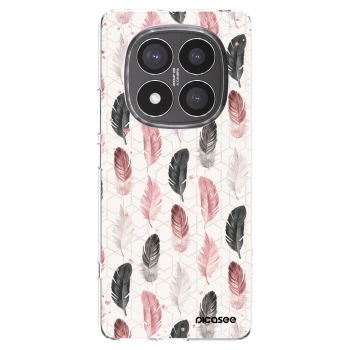 Picasee Xiaomi Redmi Note 14 Pro+ 5G Hülle - Transparentes Silikon - Feder 2