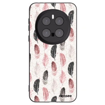 Picasee Honor Magic7 Pro 5G Hülle - Schwarzes Silikon - Feder 2