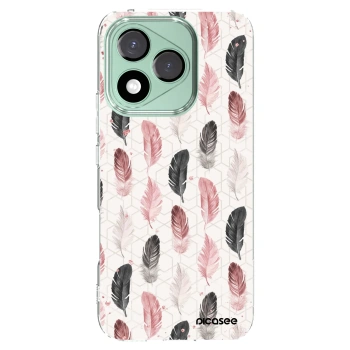 Picasee Honor 400 Lite 5G Hülle - Transparentes Silikon - Feder 2