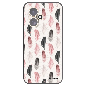 Picasee Honor 400 5G Hülle - Schwarzes Silikon - Feder 2