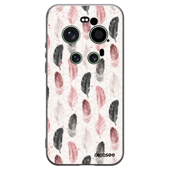 Picasee Xiaomi 17 Ultra Hülle - Schwarzes Silikon - Feder 2