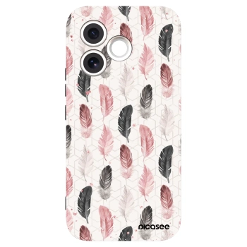 Picasee Honor 600 Lite Hülle - Schwarzes Silikon - Feder 2
