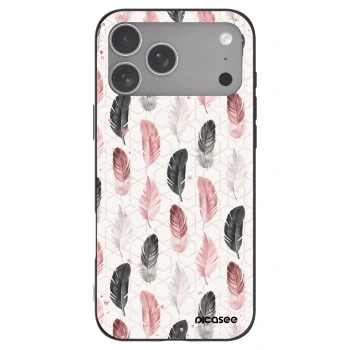 Picasee Apple iPhone 18 Pro Max Hülle - Schwarzes Silikon - Feder 2