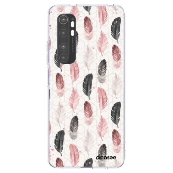 Picasee Xiaomi Mi Note 10 Lite Hülle - Transparentes Silikon - Feder 2