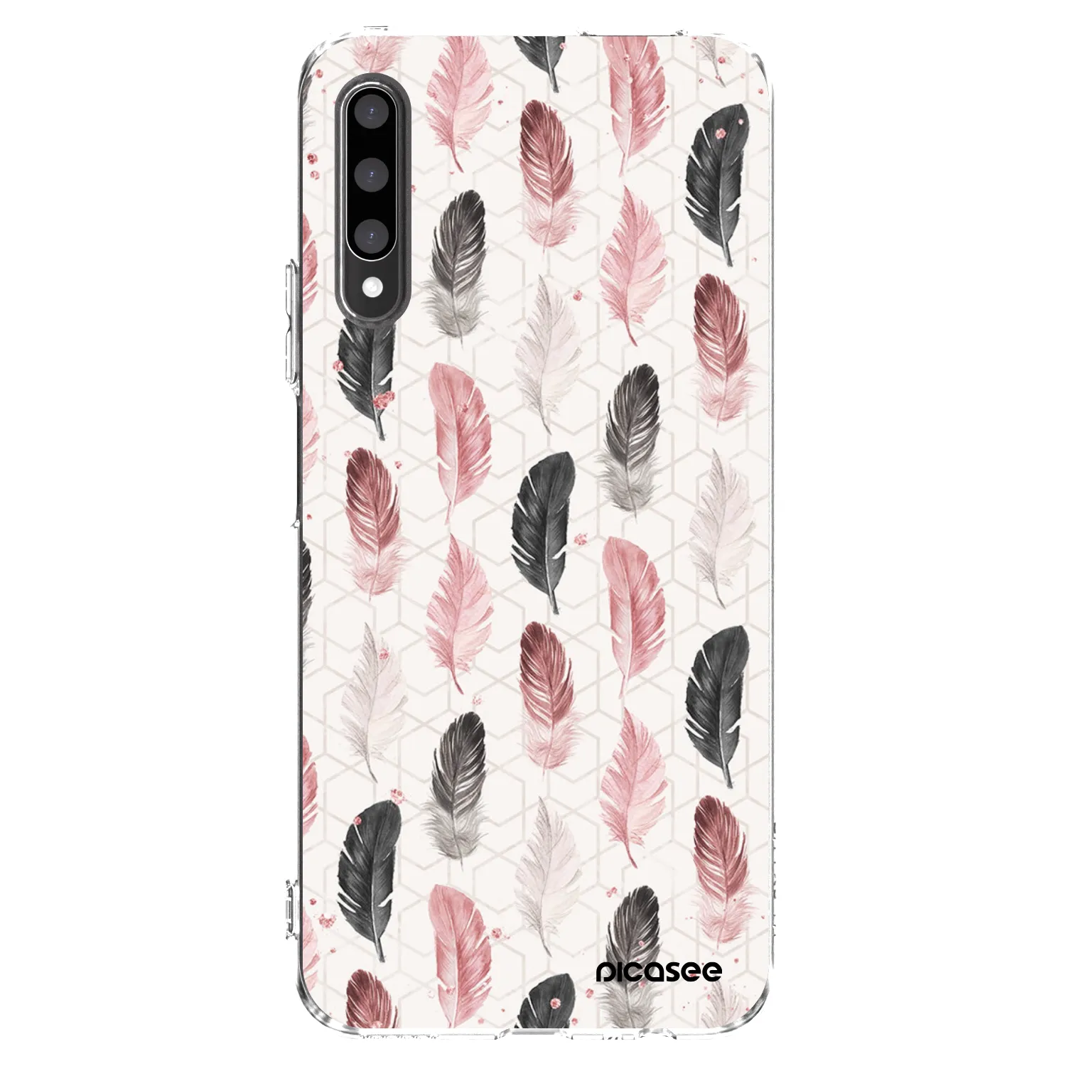 Picasee Honor 9X Pro Hülle - Transparentes Silikon - Feder 2