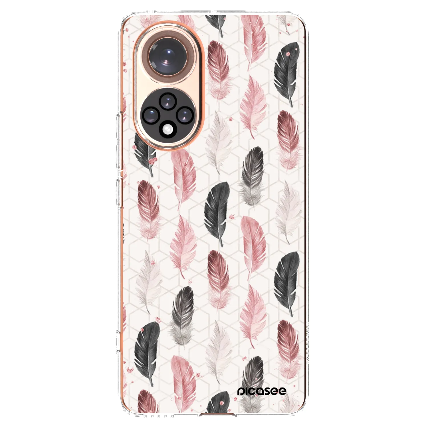 Picasee Huawei Nova 9 Hülle - Transparentes Silikon - Feder 2