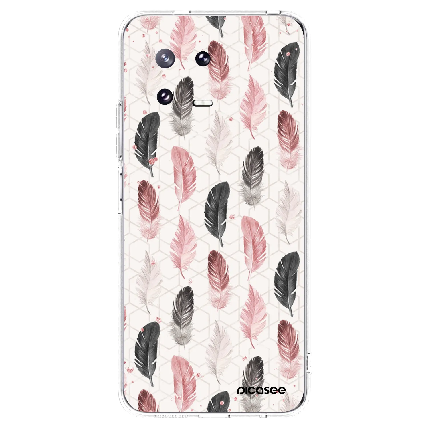 Picasee Xiaomi 13 Pro Hülle - Transparentes Silikon - Feder 2