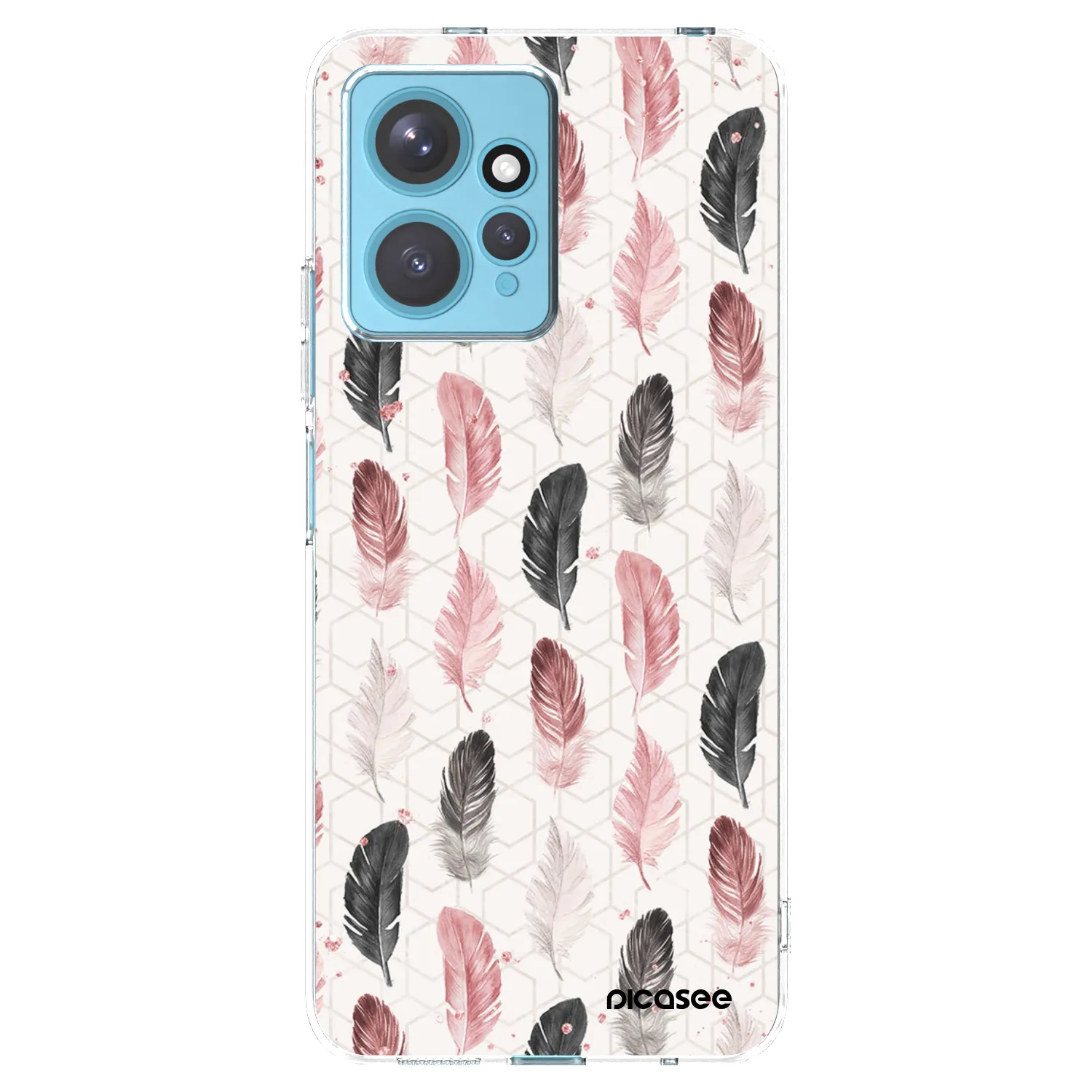 Picasee Xiaomi Redmi Note 12 4G Hülle - Transparentes Silikon - Feder 2