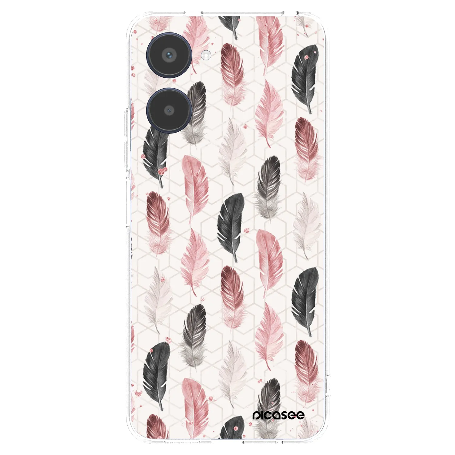 Picasee Realme 10 4G Hülle - Transparentes Silikon - Feder 2