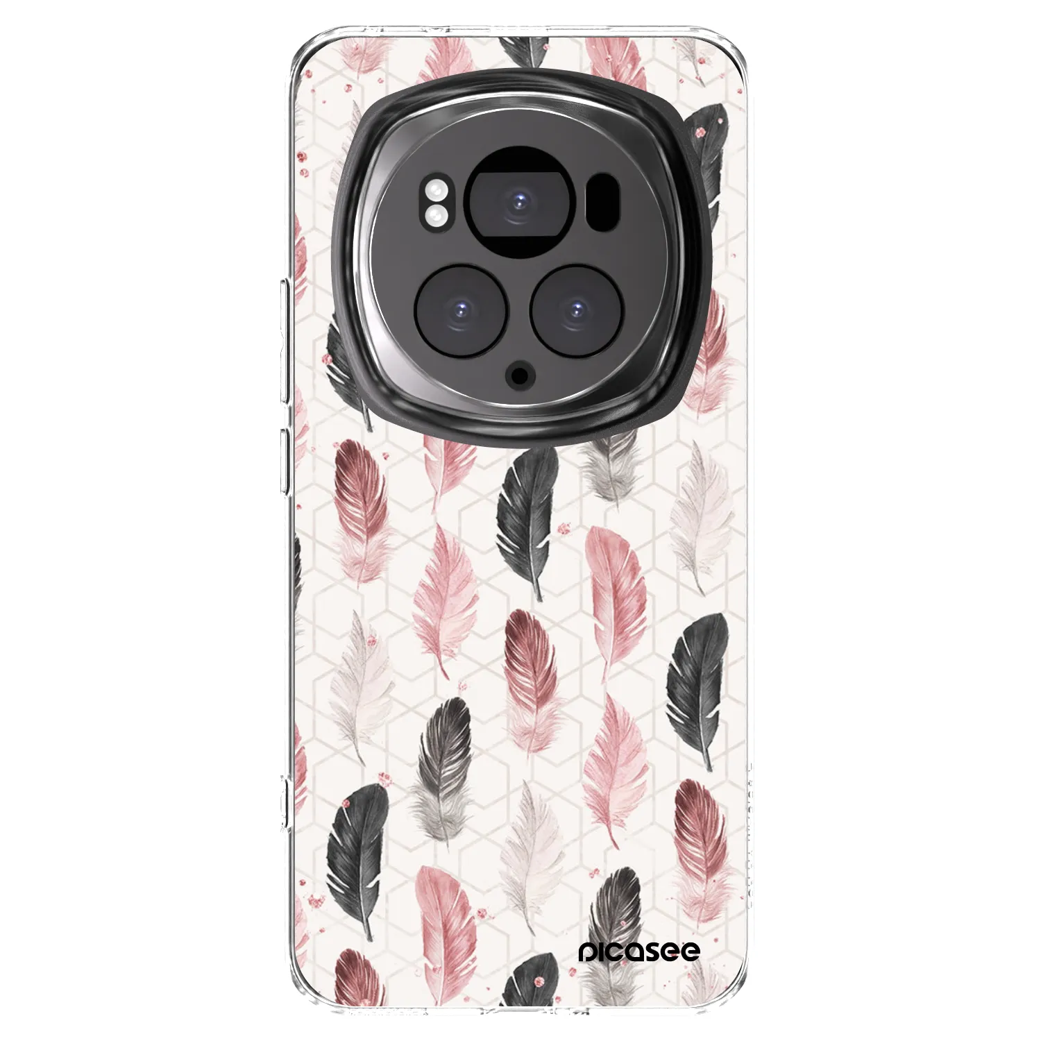 Picasee Honor Magic6 Pro Hülle - Transparentes Silikon - Feder 2