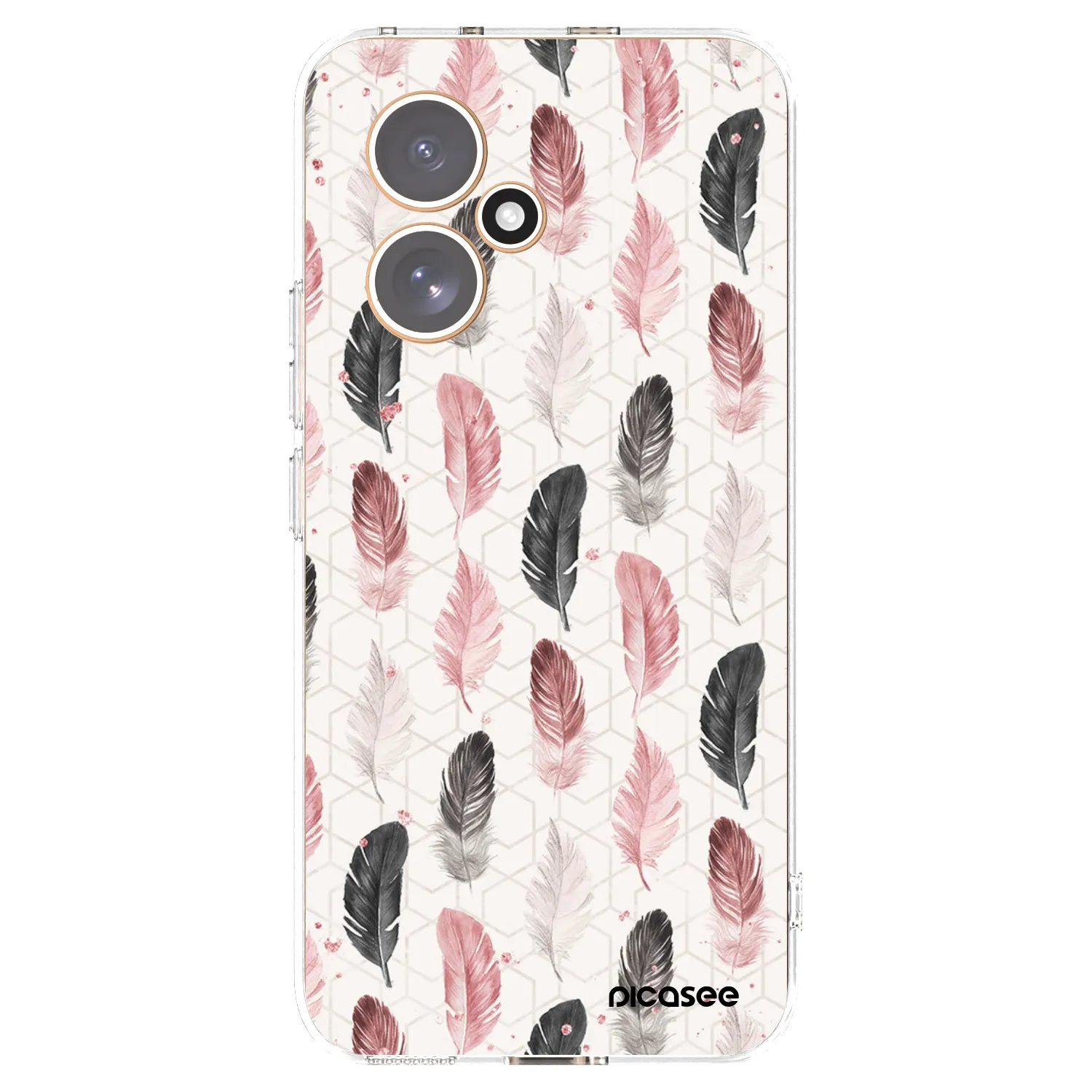 Picasee Honor 400 5G Hülle - Transparentes Silikon - Feder 2