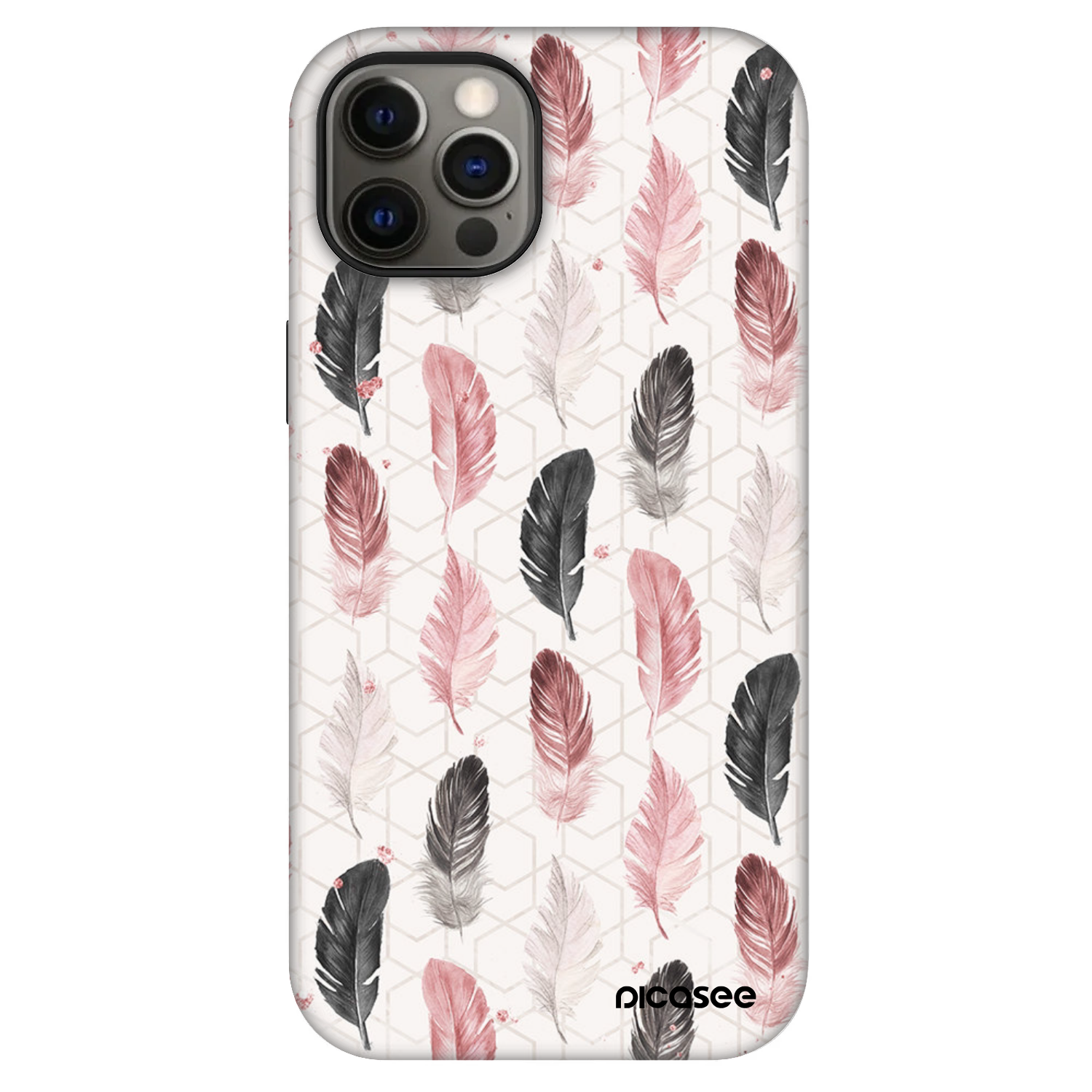 Picasee Fashion Case MagSafe für Apple iPhone 12 Pro - Feder 2