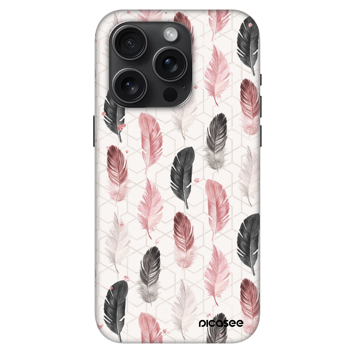 Picasee Fashion Case MagSafe für Apple iPhone 15 Pro - Feder 2