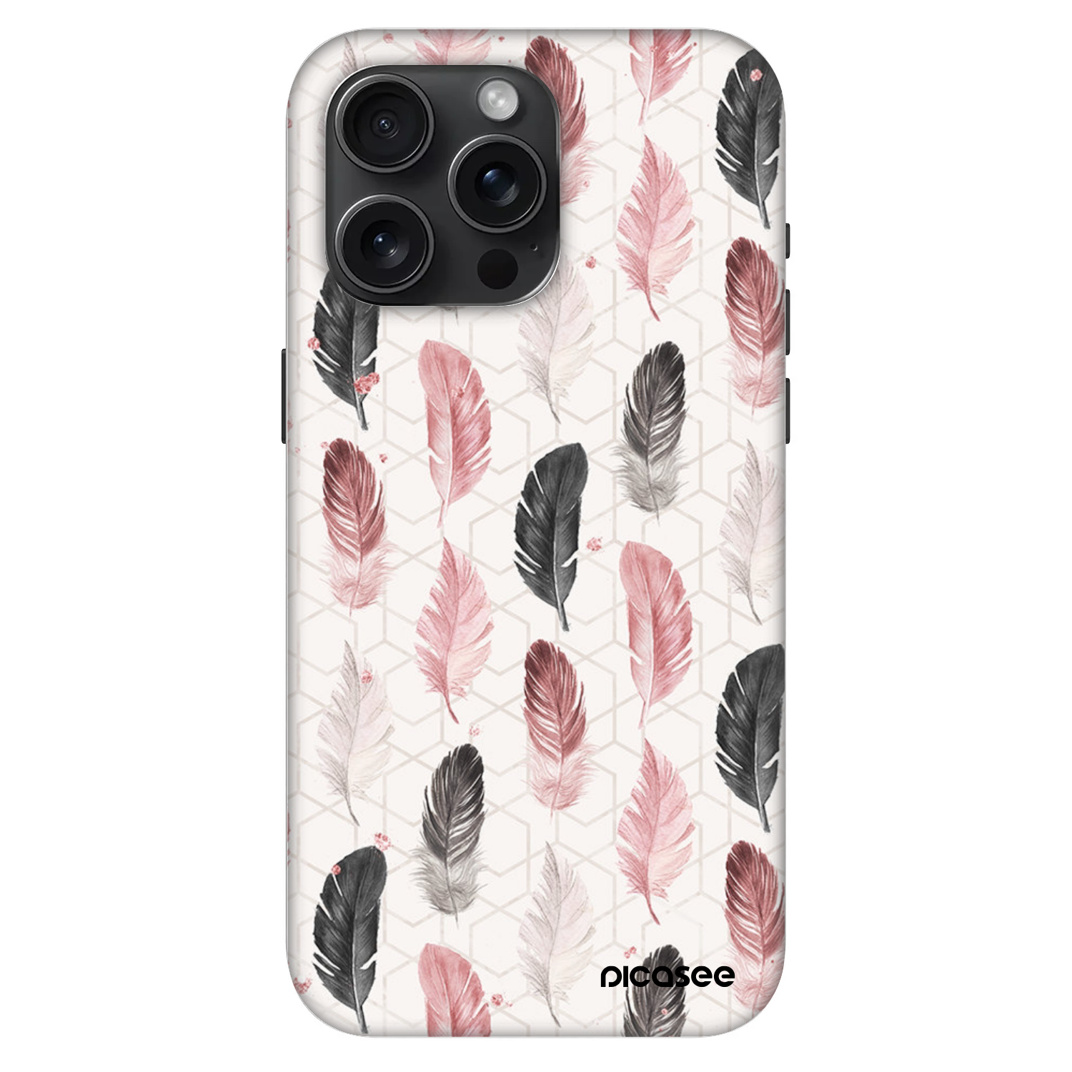 Picasee Fashion Case MagSafe für Apple iPhone 15 Pro Max - Feder 2