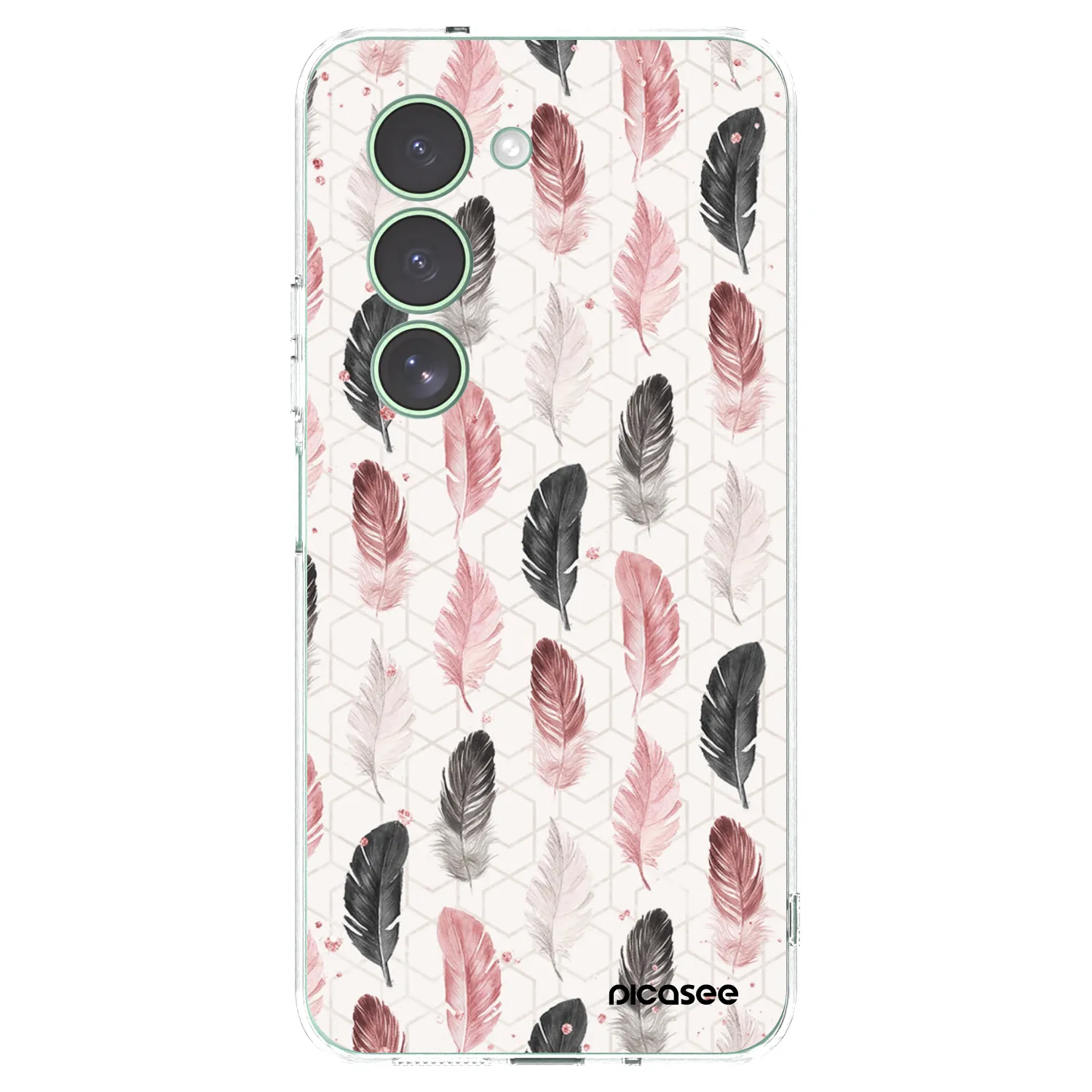 Picasee Xiaomi Redmi 15 5G Hülle - Transparentes Silikon - Feder 2