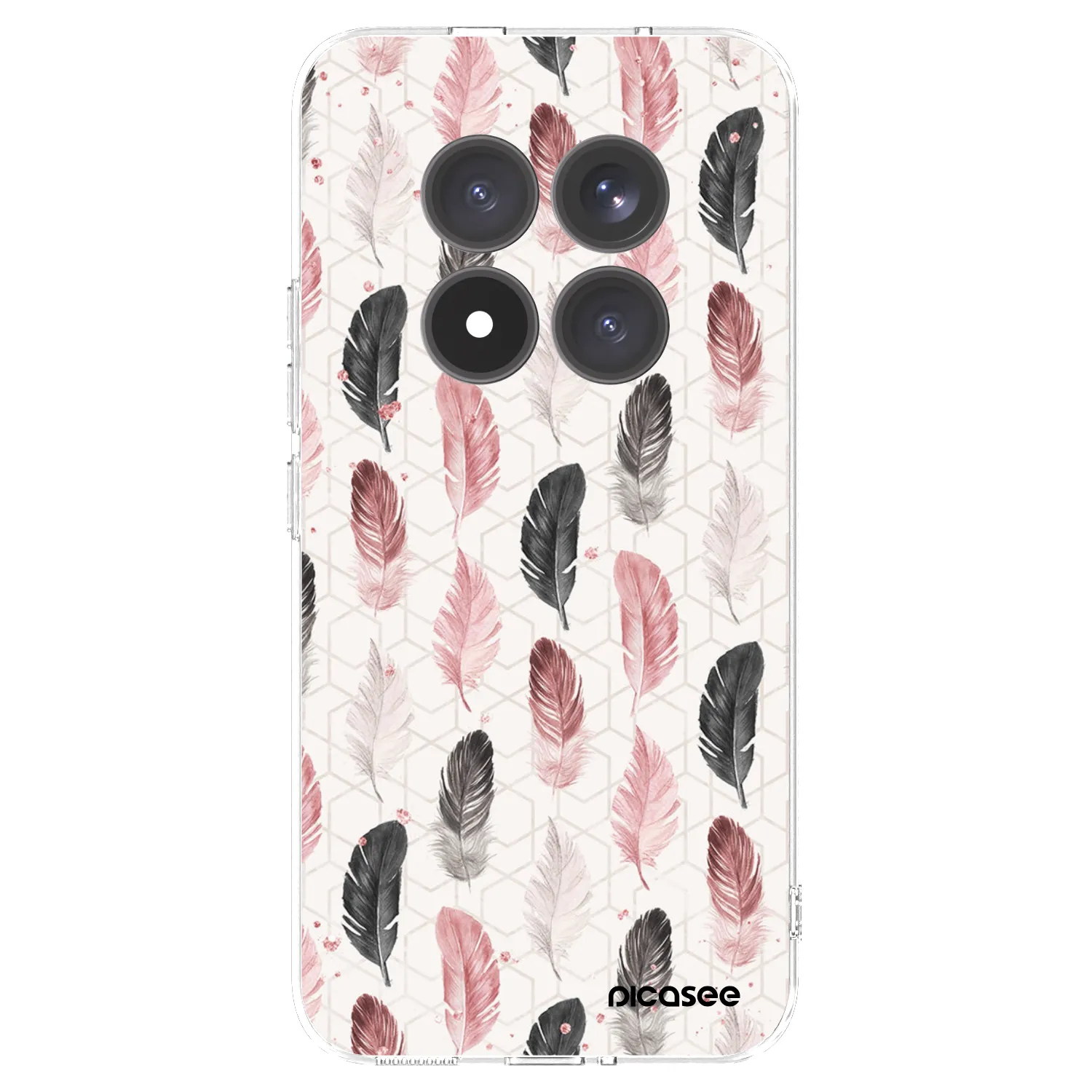 Picasee Xiaomi Redmi Note 15 Pro+ Hülle - Transparentes Silikon - Feder 2