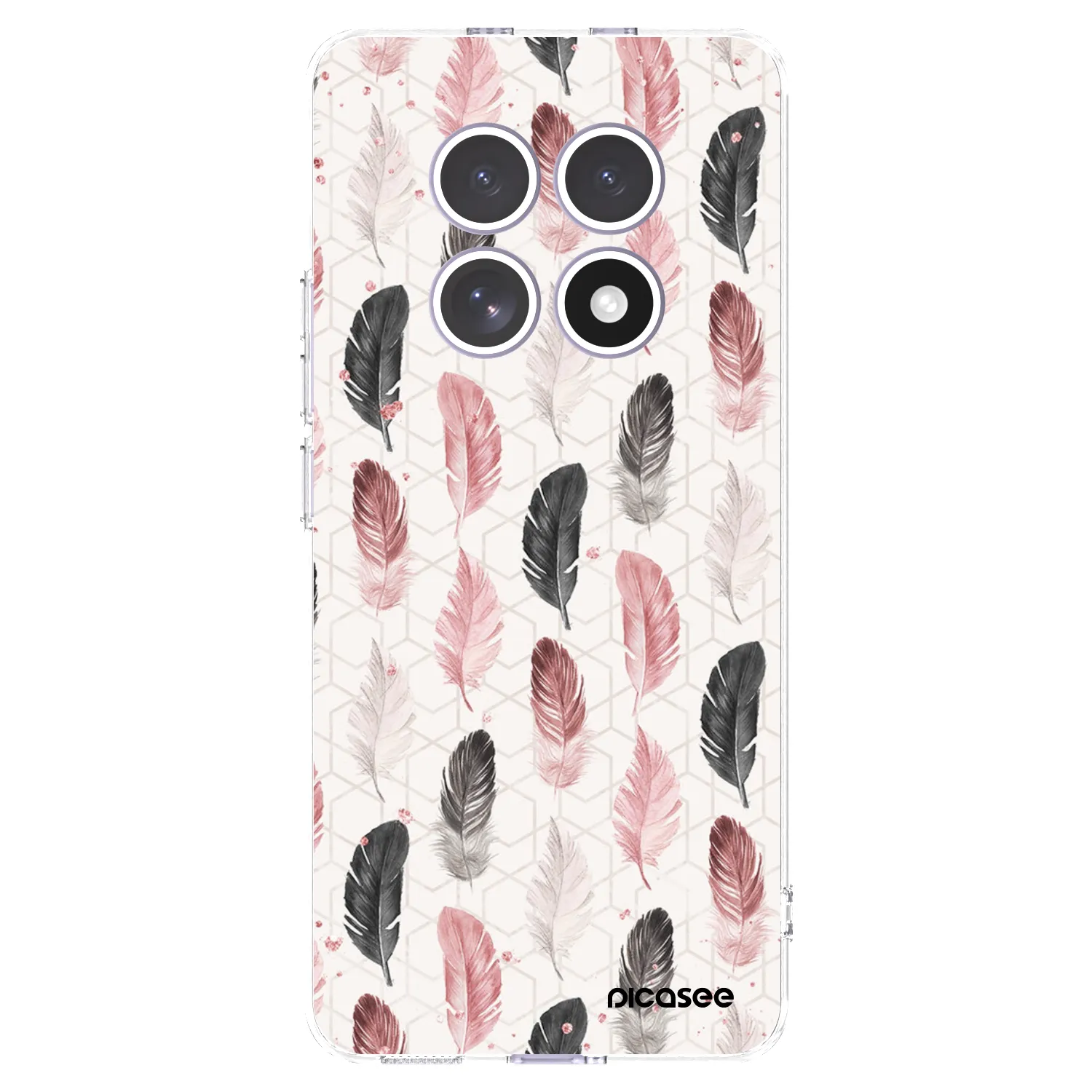 Picasee Xiaomi Redmi Note 15 Hülle - Transparentes Silikon - Feder 2