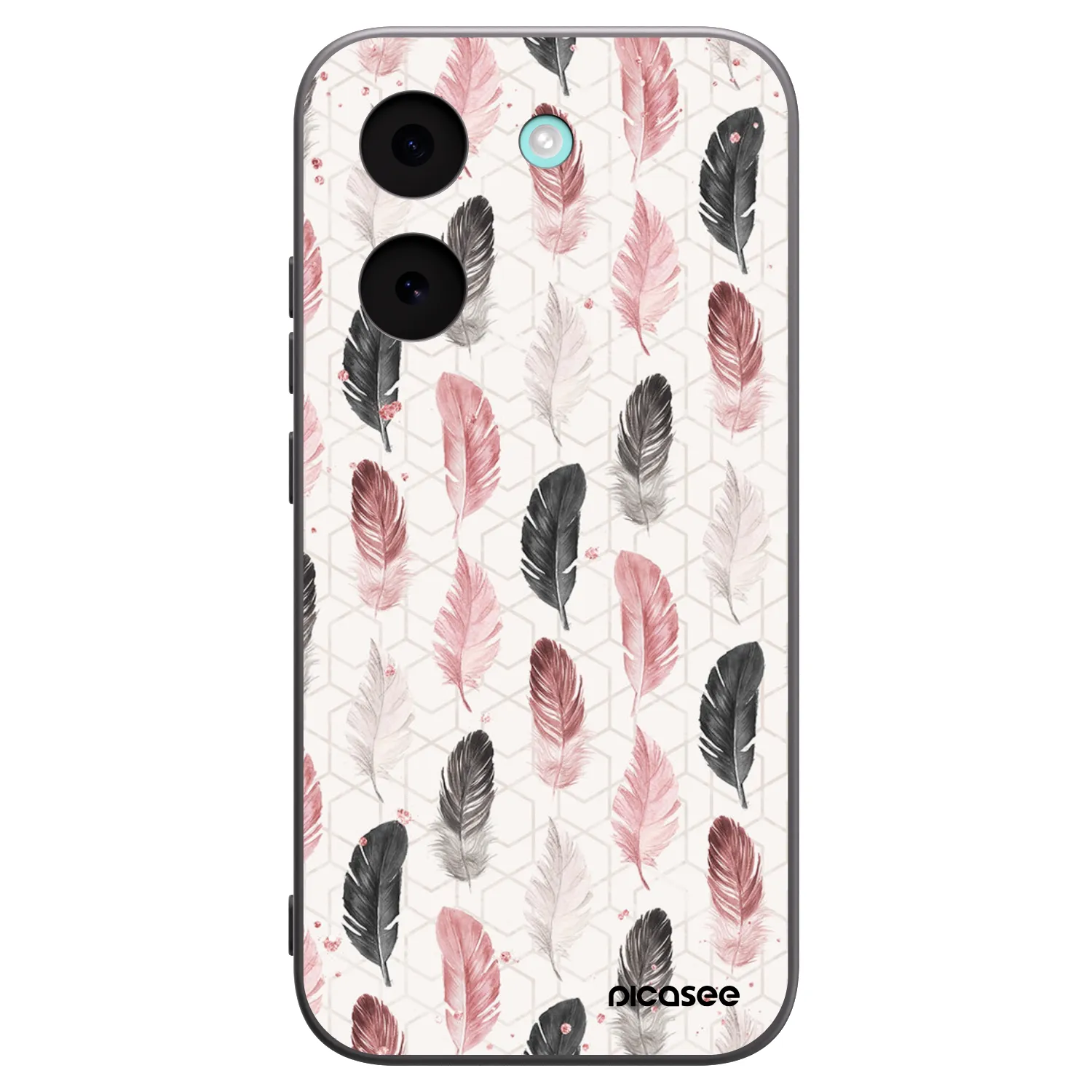 Picasee Xiaomi Poco X8 Pro Hülle - Schwarzes Silikon - Feder 2