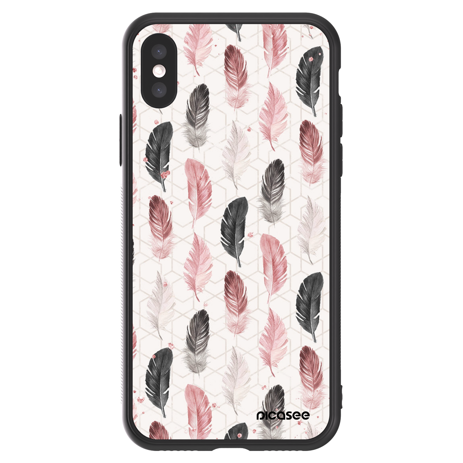 Picasee ULTIMATE CASE für Apple iPhone X/XS - Feder 2