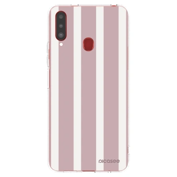 Picasee Samsung Galaxy A20s Hülle - Transparentes Silikon - Velvet sun