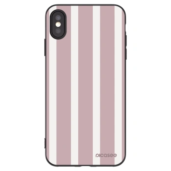 Picasee Apple iPhone XS Max Hülle - Schwarzes Silikon - Velvet sun
