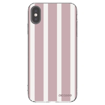 Picasee Apple iPhone XS Max Hülle - Transparentes Silikon - Velvet sun