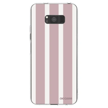 Picasee Samsung Galaxy S8 G950F Hülle - Transparentes Silikon - Velvet sun