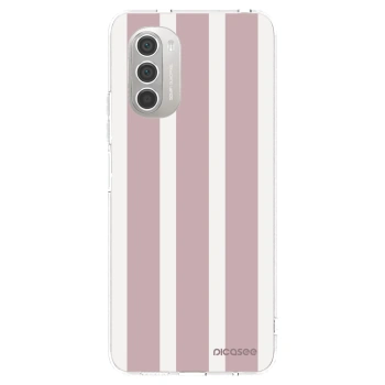 Picasee Motorola Moto G51 Hülle - Transparentes Silikon - Velvet sun