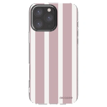 Picasee Apple iPhone 16 Pro Max Hülle - Transparentes Silikon - Velvet sun