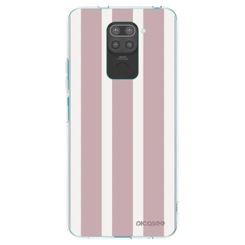 Picasee Xiaomi Redmi Note 9 Hülle - Schwarzes Silikon - Velvet sun