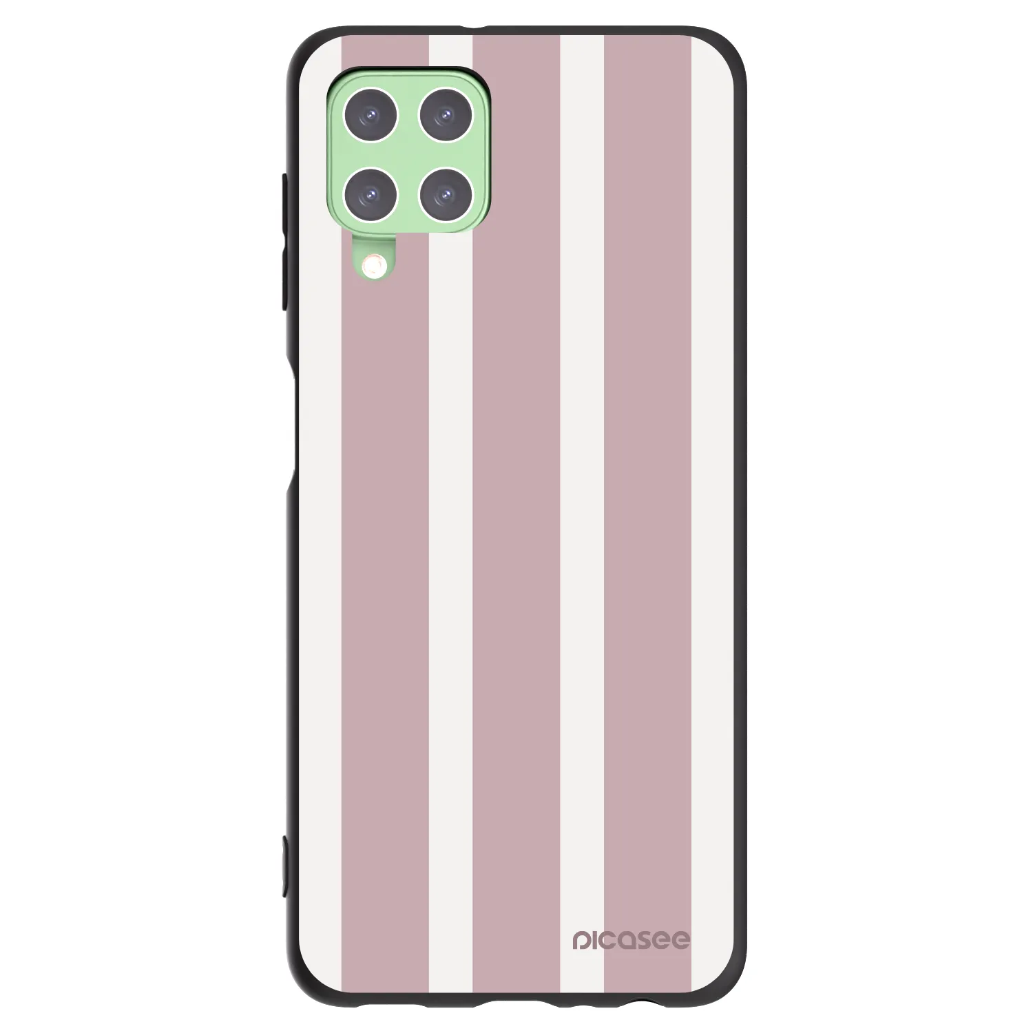 Picasee Samsung Galaxy A22 A225F 4G Hülle - Schwarzes Silikon - Velvet sun
