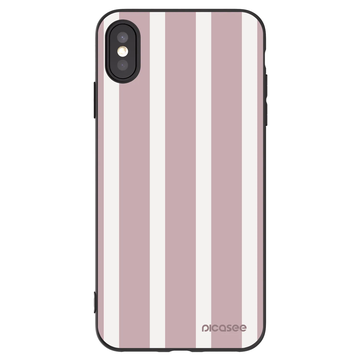 Picasee Apple iPhone XS Max Hülle - Schwarzes Silikon - Velvet sun