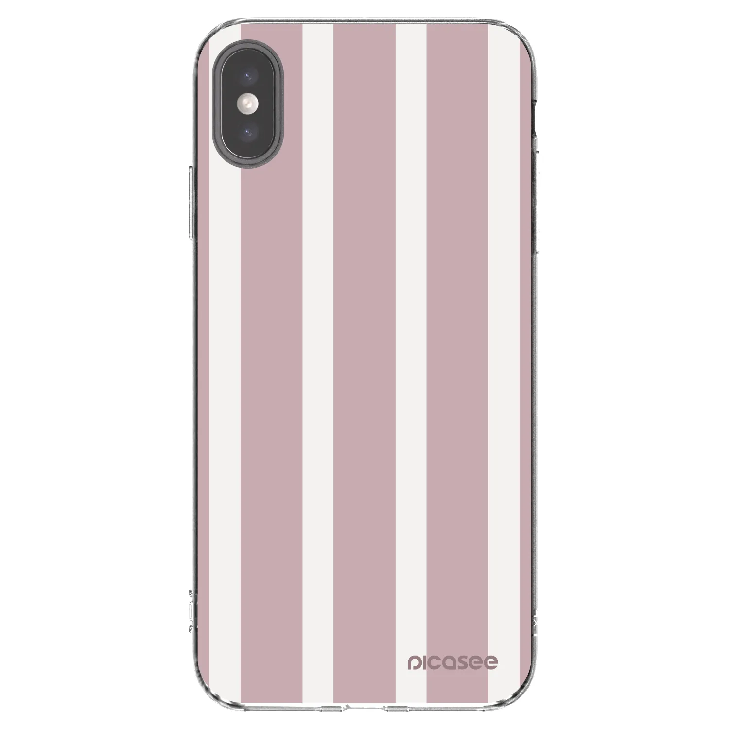 Picasee Apple iPhone XS Max Hülle - Transparentes Silikon - Velvet sun
