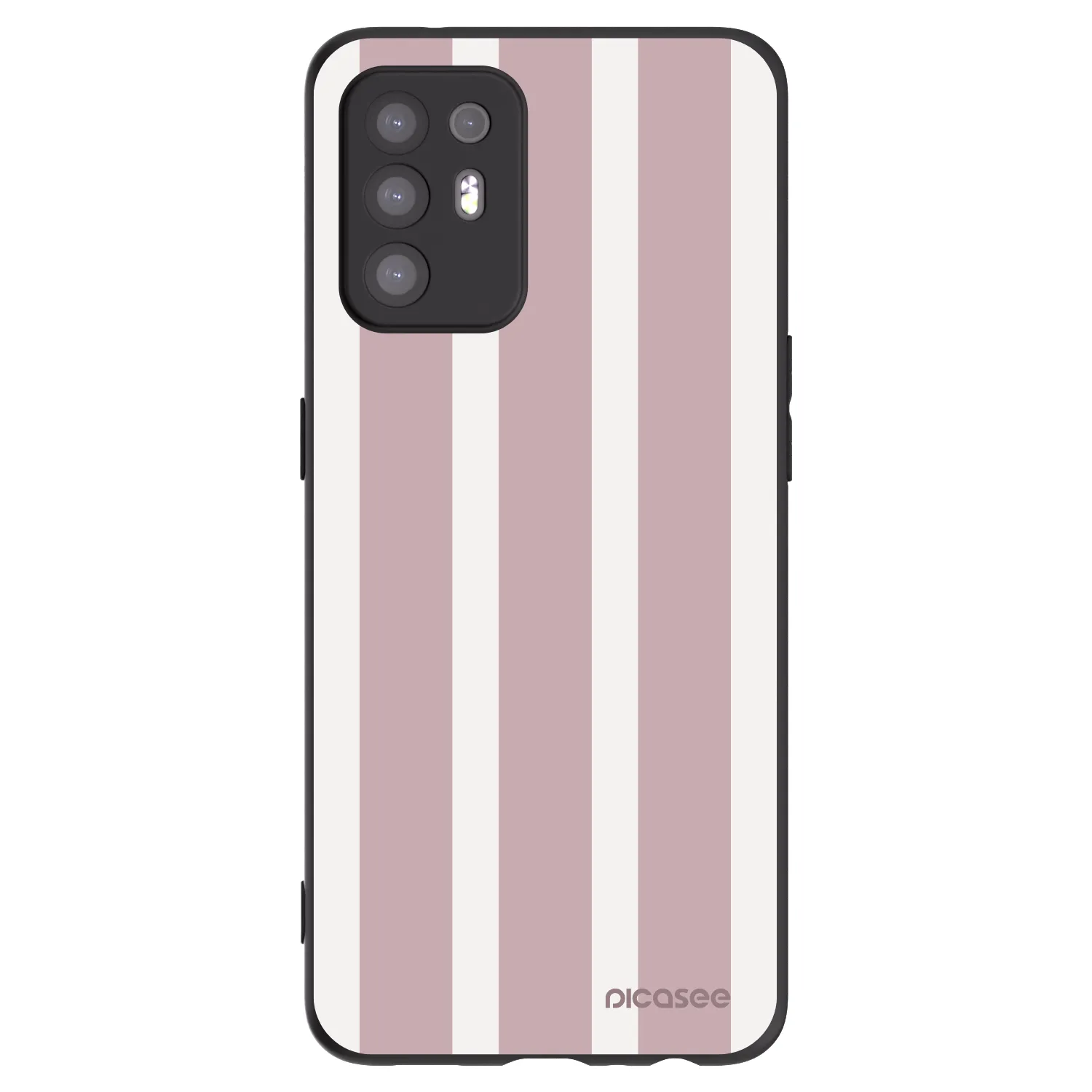 Picasee OPPO A94 5G Hülle - Schwarzes Silikon - Velvet sun