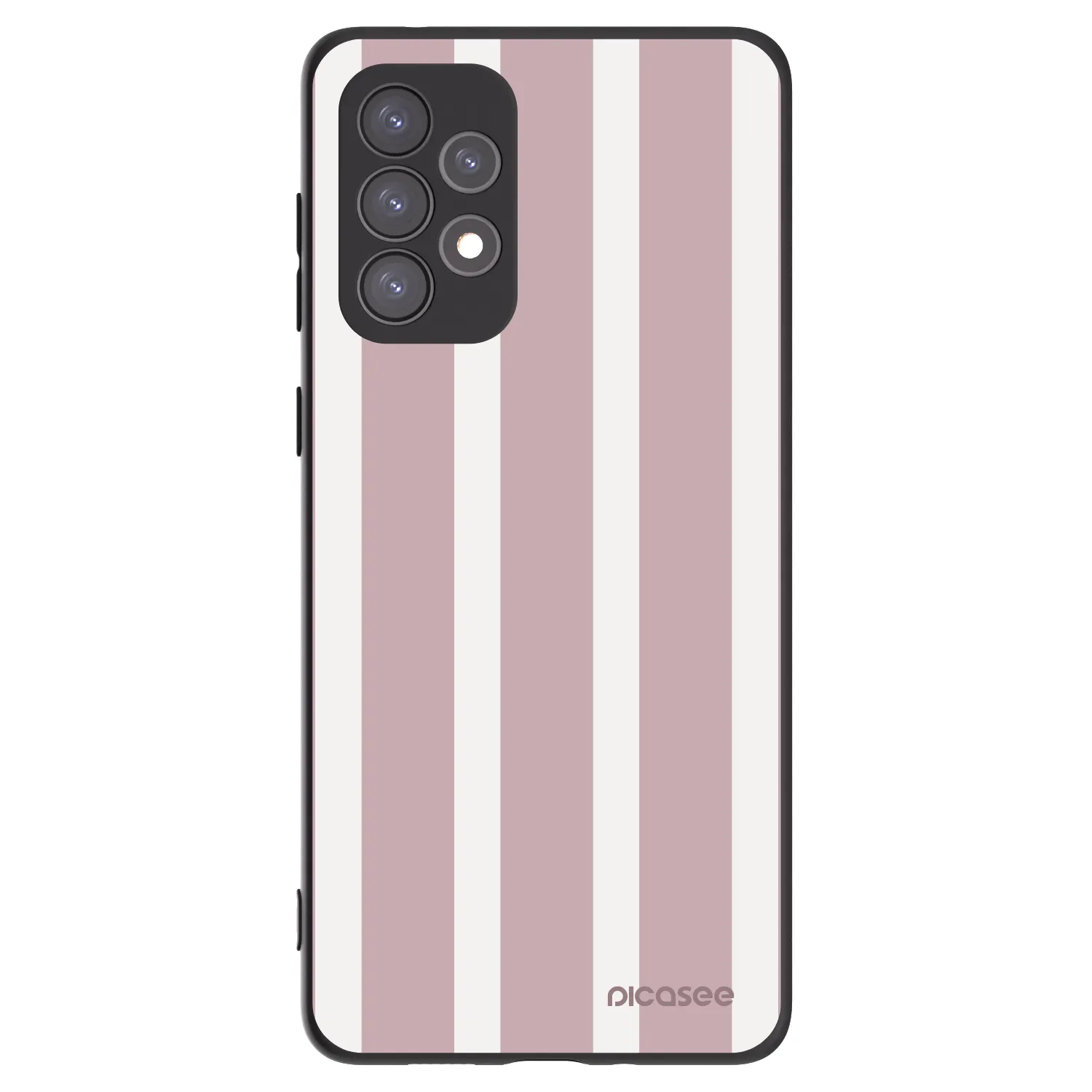 Picasee Samsung Galaxy A73 5G Hülle - Schwarzes Silikon - Velvet sun