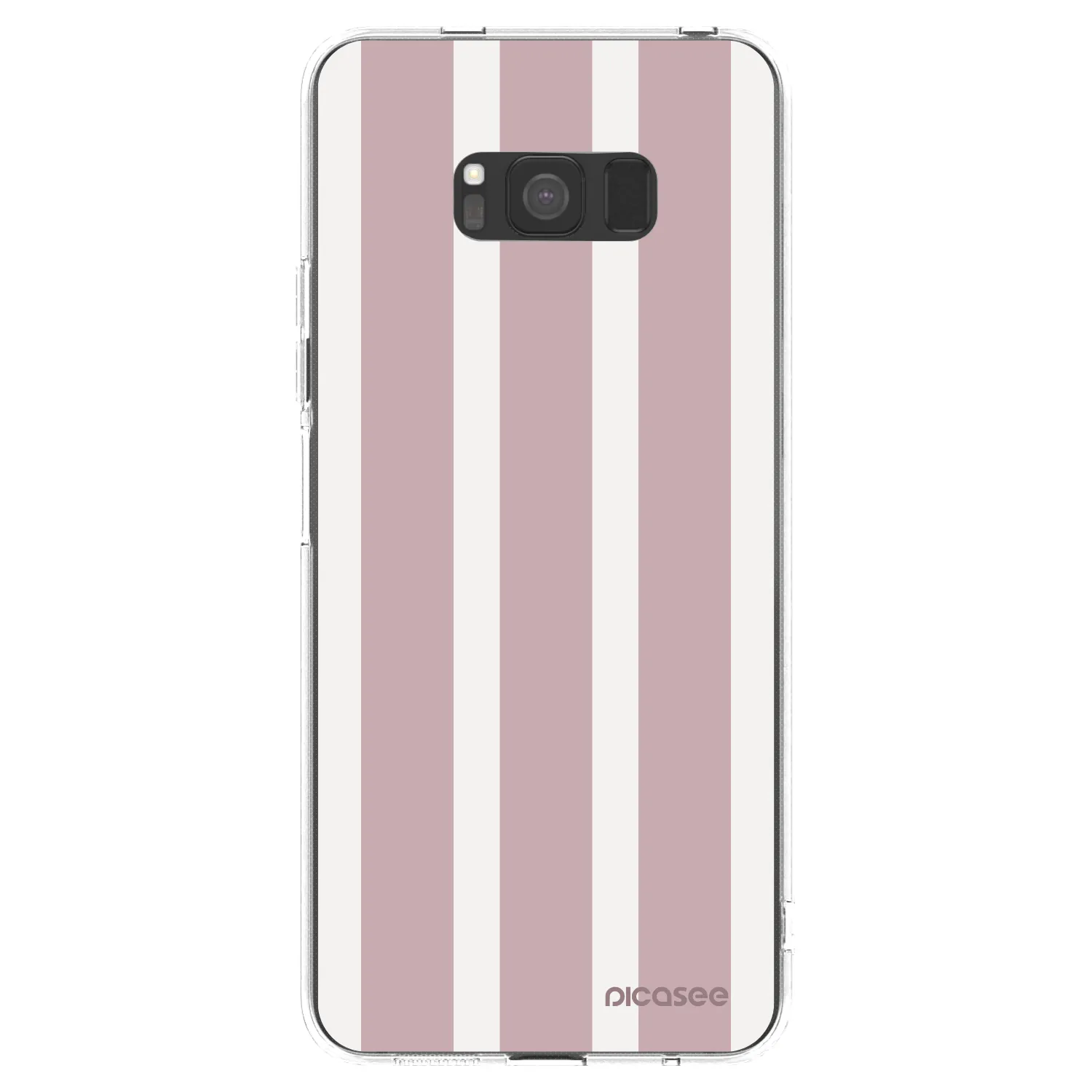Picasee Samsung Galaxy S8 G950F Hülle - Transparentes Silikon - Velvet sun