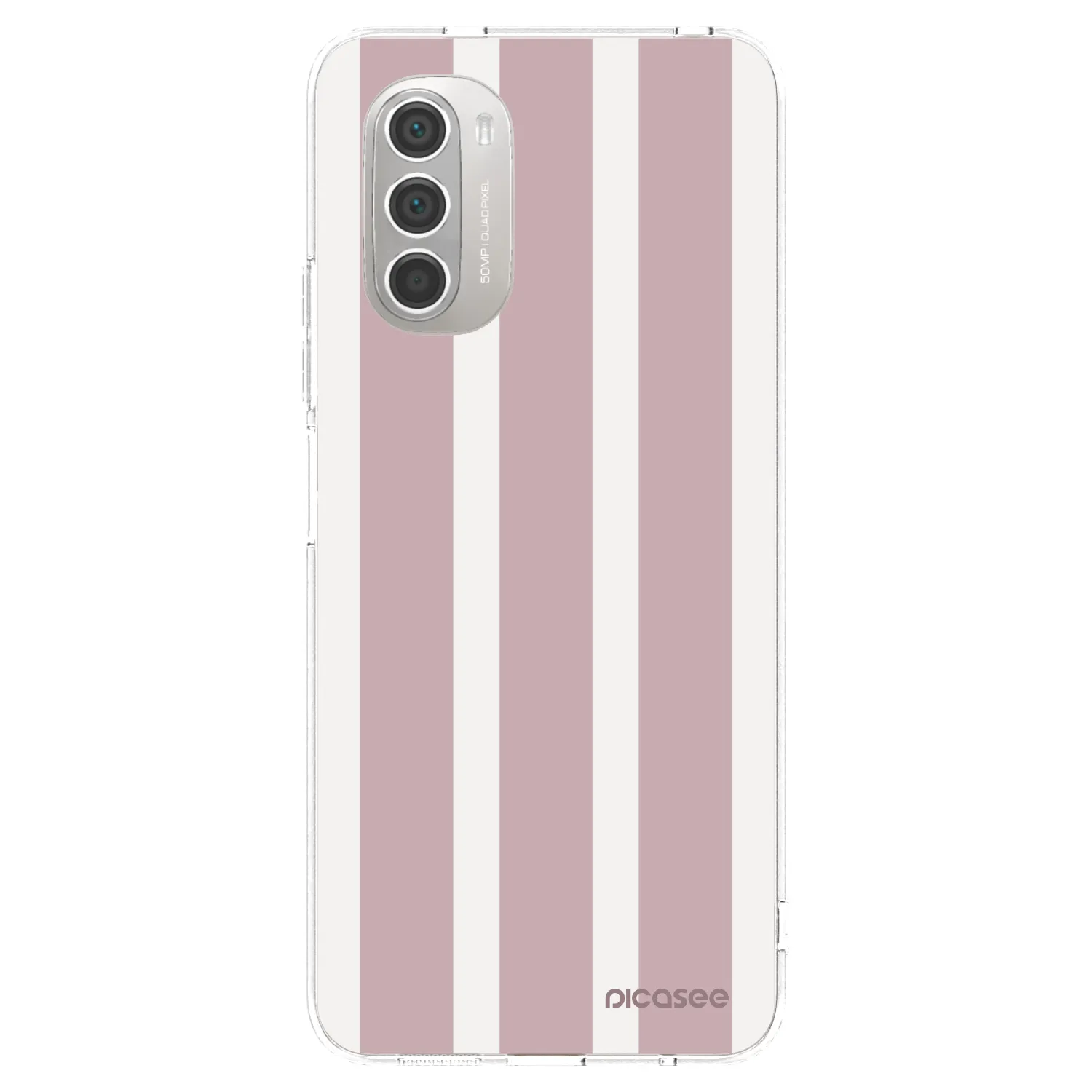 Picasee Motorola Moto G51 Hülle - Transparentes Silikon - Velvet sun