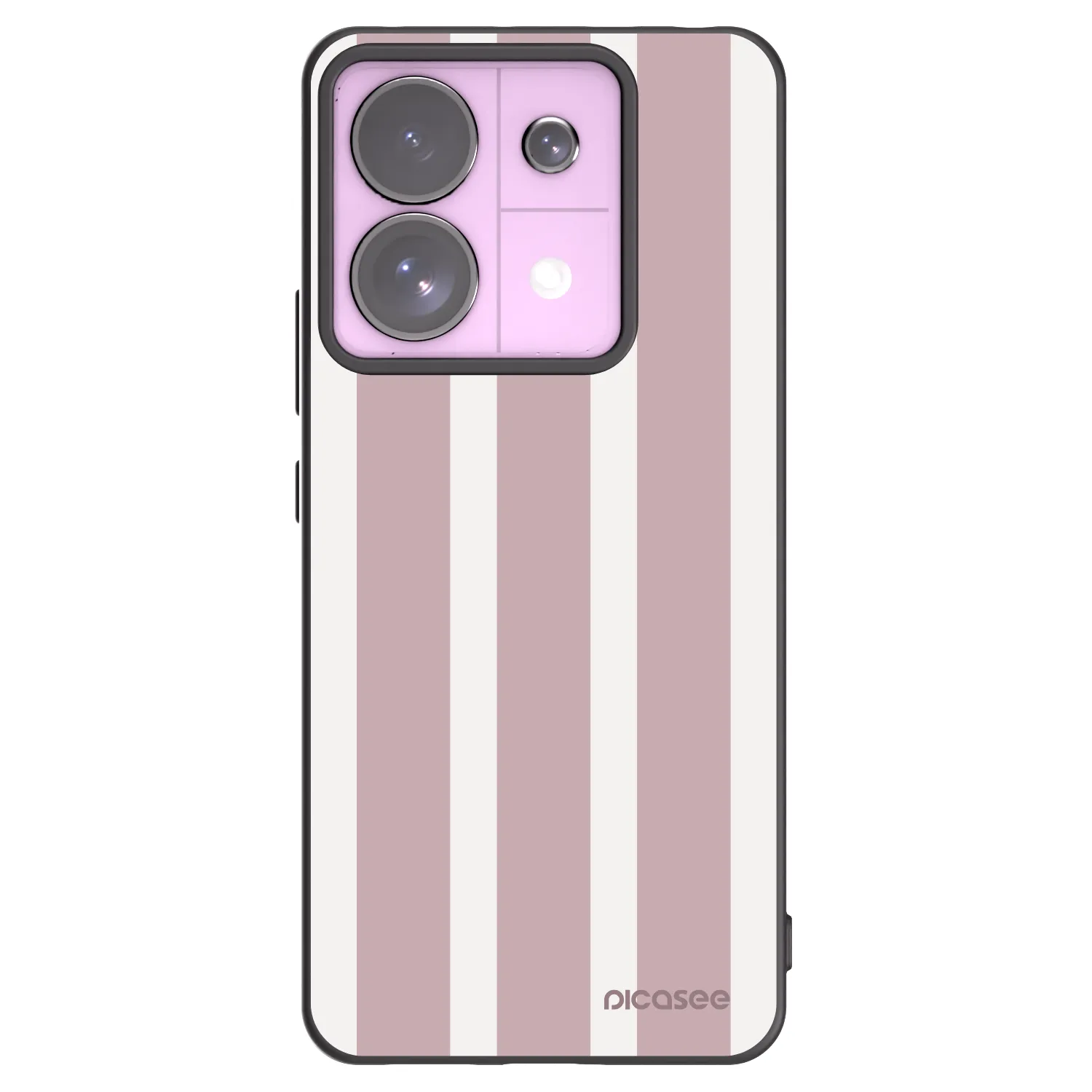 Picasee Xiaomi Redmi Note 13 Pro 5G Hülle - Schwarzes Silikon - Velvet sun